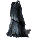 Gold-Hemmed Black Skirt inventory icon