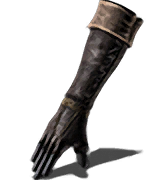 Black Leather Gloves (female variant) inventory icon