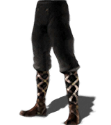 Black Sorcerer Boots (male variant) inventory icon