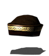 Black Sorcerer Hat (male variant) inventory icon