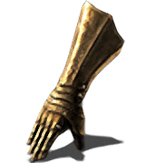 Brass Gauntlets (female variant) inventory icon