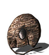Cracked Round Shield inventory icon